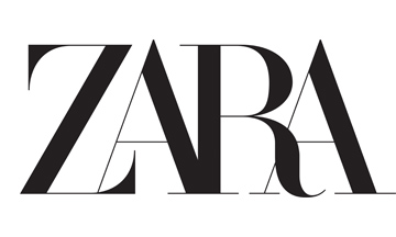 Zara reveals new-look logo